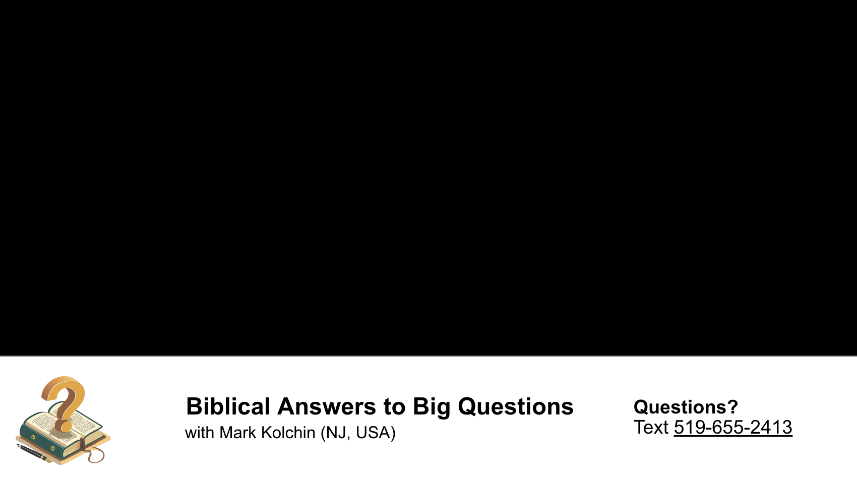 Biblical Answers Banners - Tavistock Bible Chapel